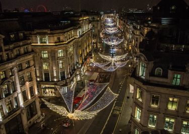 Illuminations de Noël à Regent Street&nbsp;